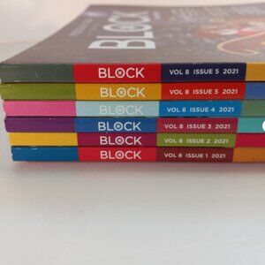 Block Idea Book Missouri Star Quilt Co. Volume 8 Complete 6 Issues, 1 - 6